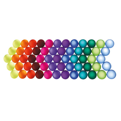 Bunter Buntstift-Set mit glatter Matt-Oberfläche, 60 Stk