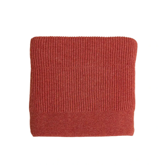 Merino Strickdecke Gaston | Wild Berry