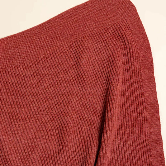 Merino Strickdecke Gaston | Wild Berry
