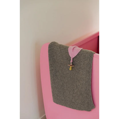 Merino Strickdecke Kiki | Stone