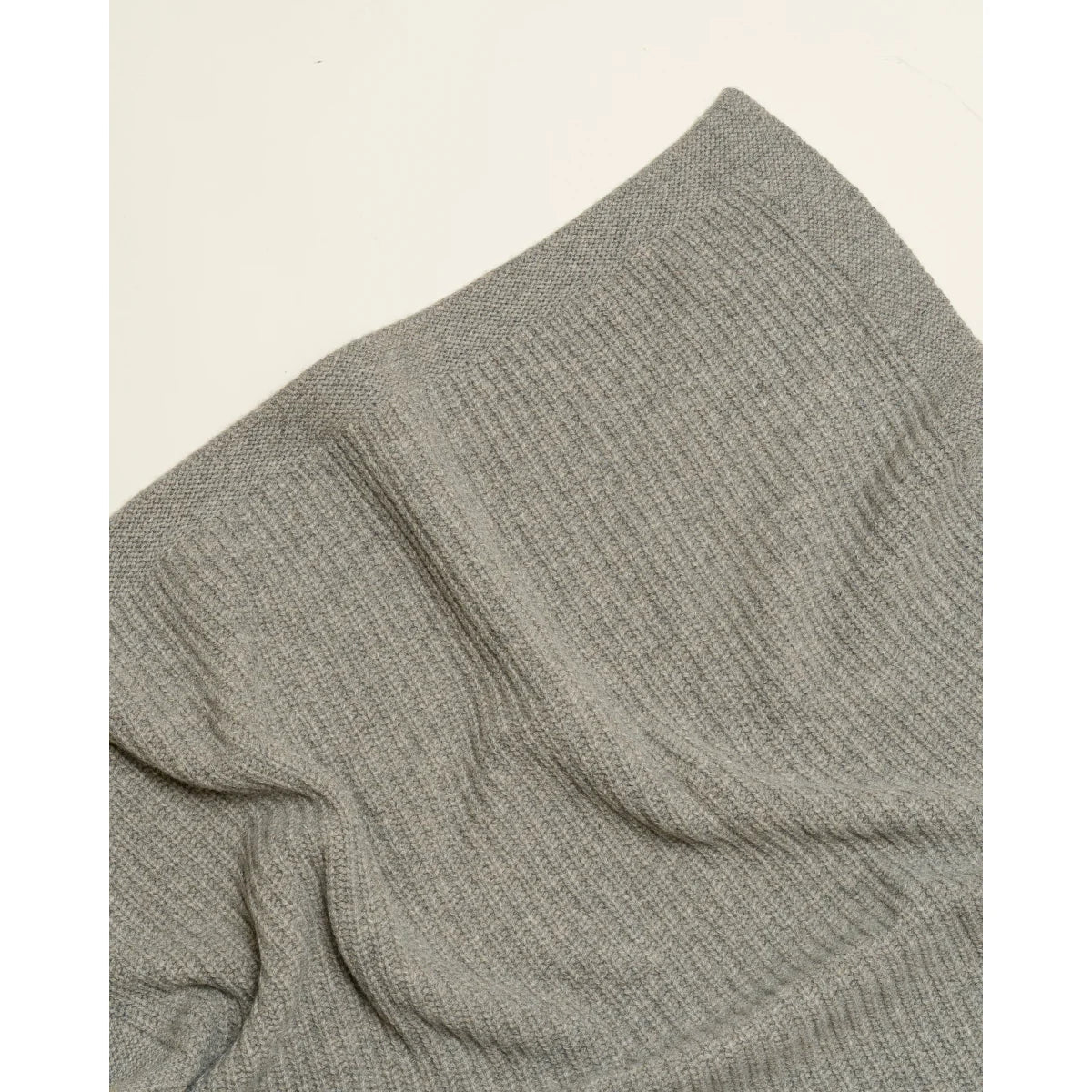 Merino Strickdecke Kiki | Stone