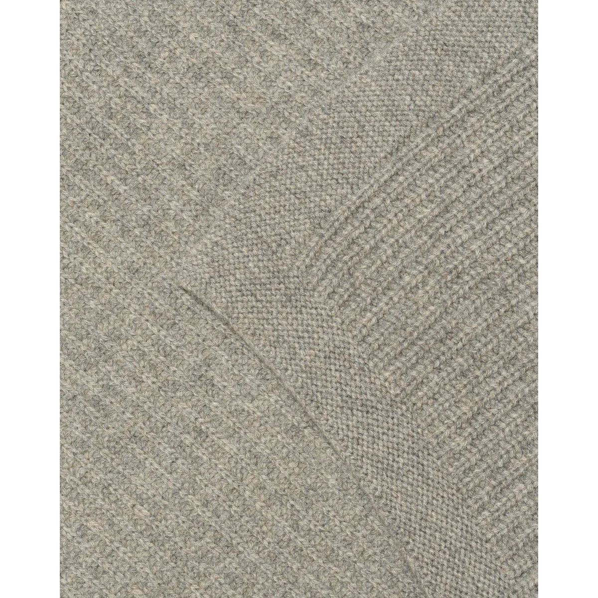 Merino Strickdecke Kiki | Stone