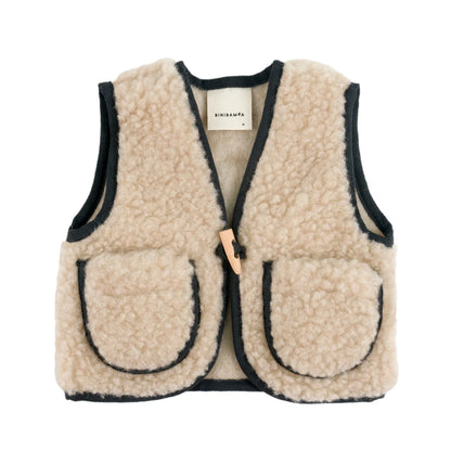 Merino Weste x Organic Zoo | Peanut