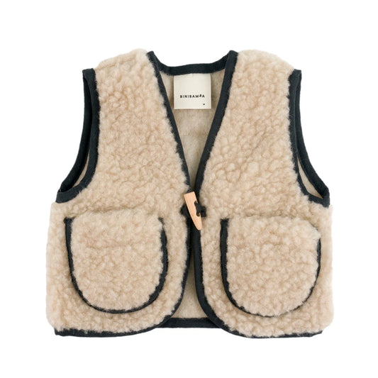 Merino Weste x Organic Zoo | Peanut