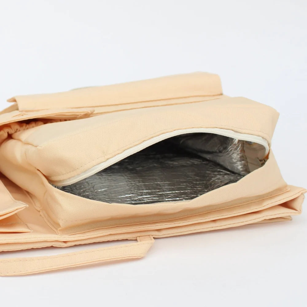 Ballettspitze mit sichtbarem Innenleben im Mom Bag Organizer beige