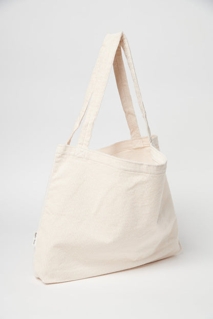 Mom Bag Rib | old white - Tasche