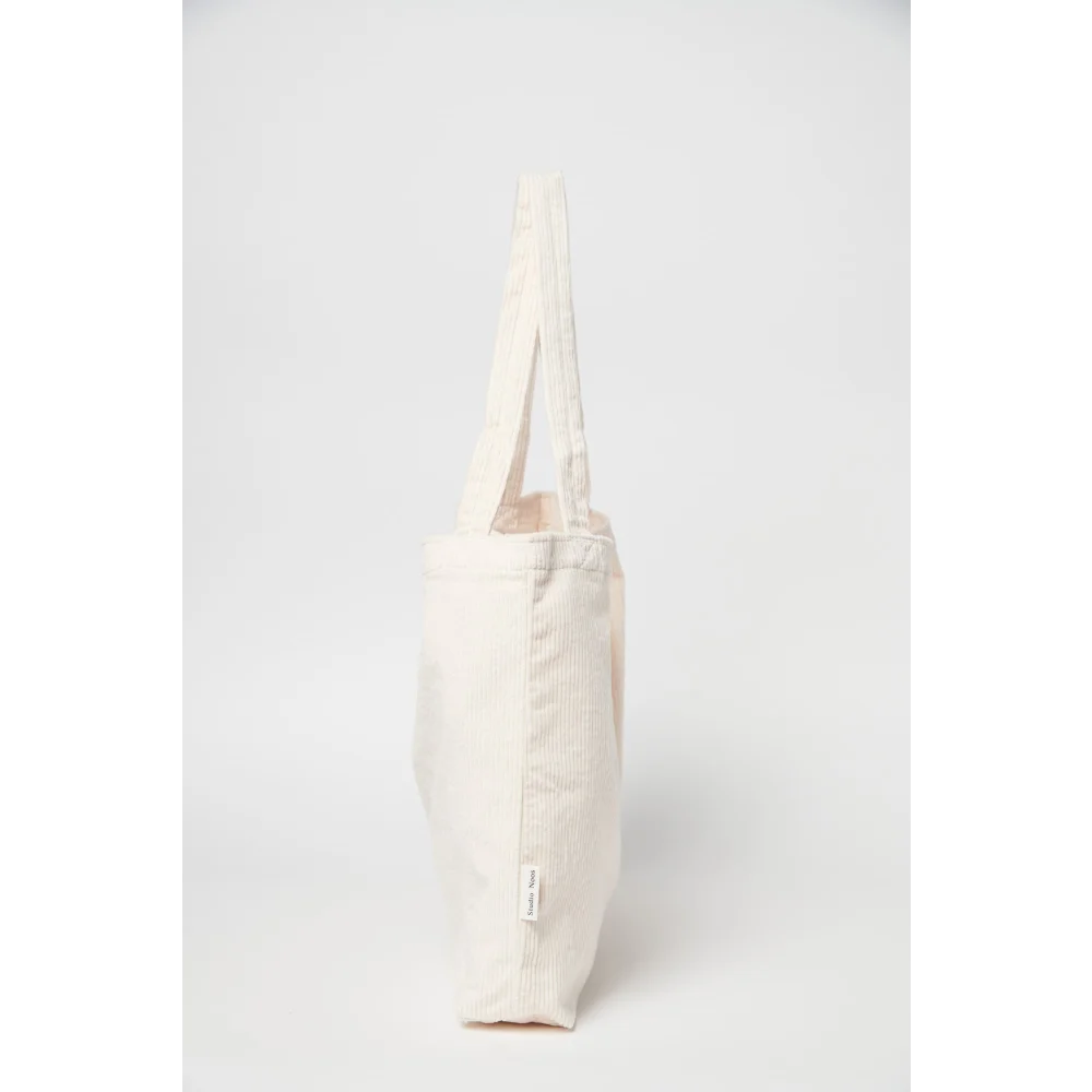 Studio Noos Mom Bag Rib | old white - Tasche