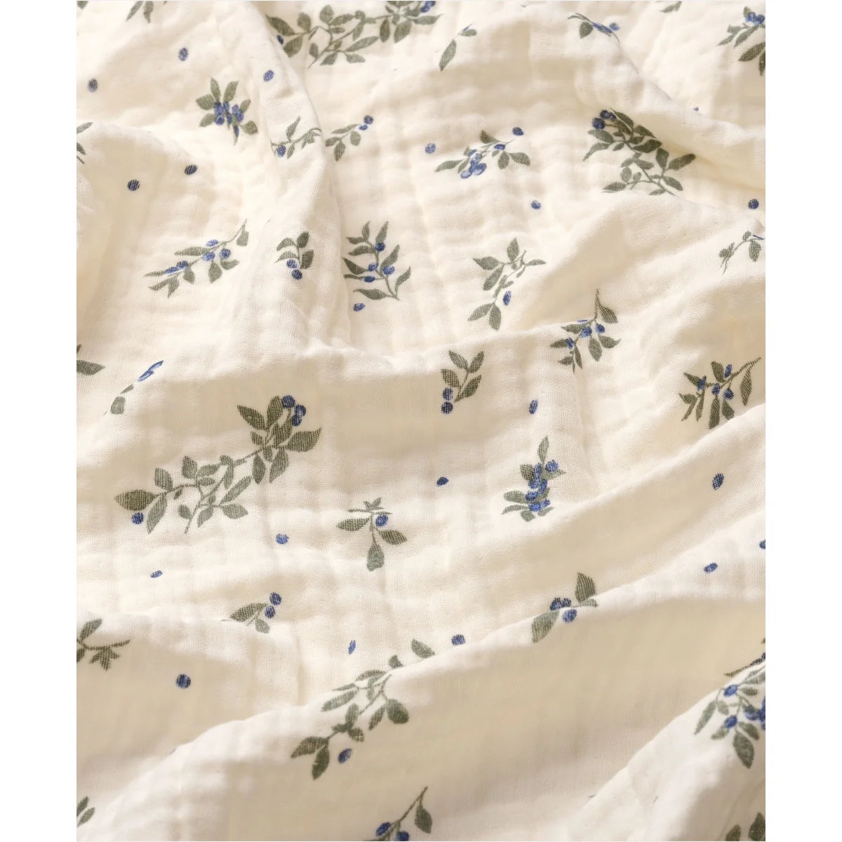 Dear April Murray Musselin-Babydecke Blueberries