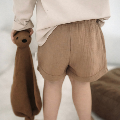 FRICKZACK Musselin shorts | kakao - Hose