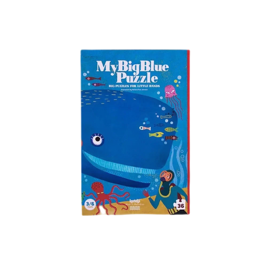 Londji My Big Blue Puzzle - Spielzeug