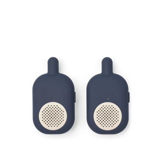 Nael Walkie Talkie Indigo Blau, marineblaue Silikon-Walkie-Talkies
