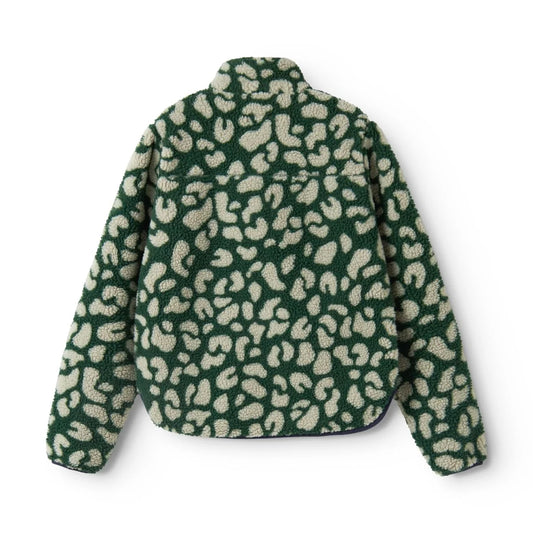 Nelson Adult Pile Jacket Mega leo Garden green