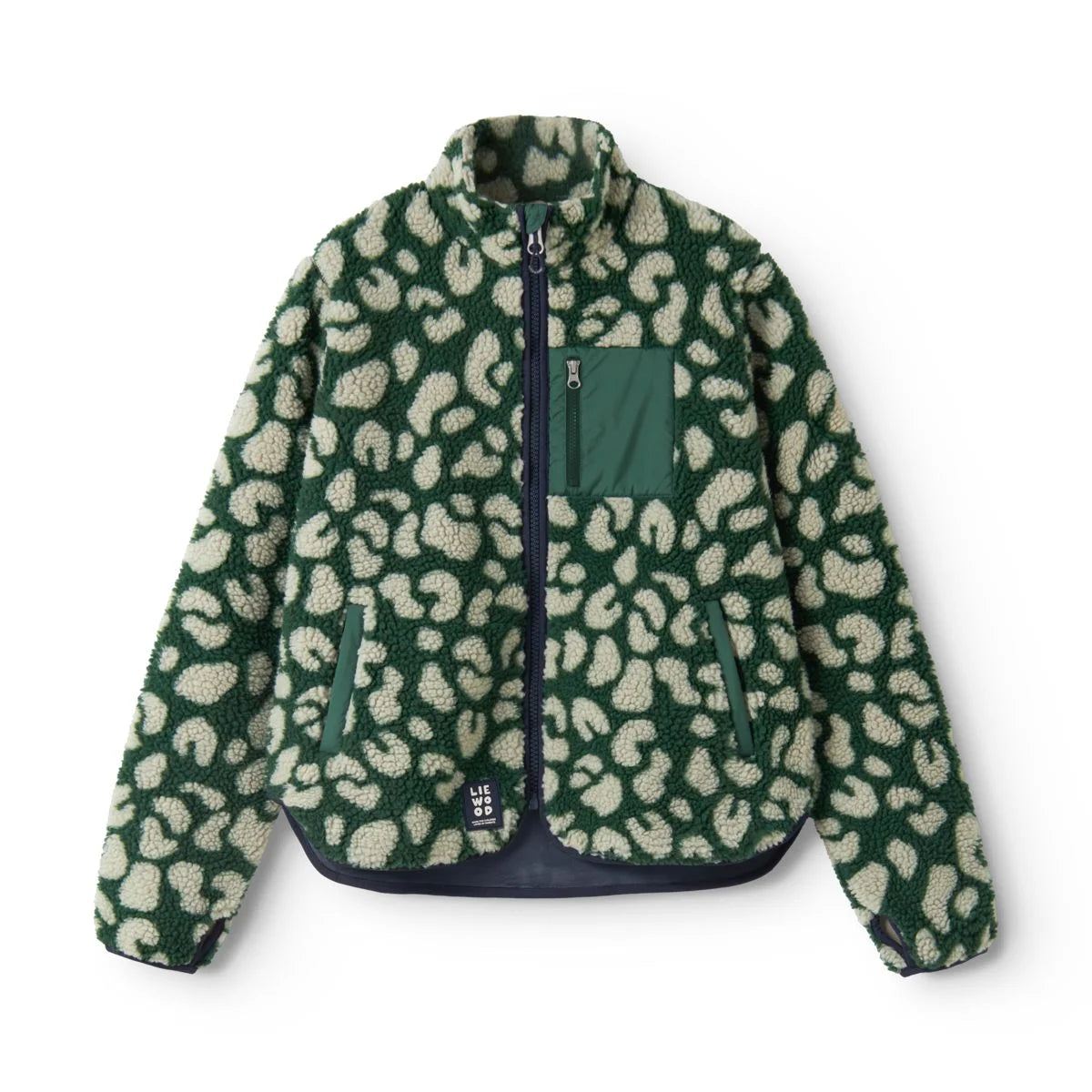 Nelson Adult Pile Jacket Mega leo Garden green