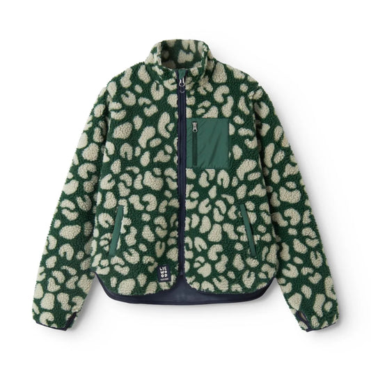 Nelson Adult Pile Jacket Mega leo Garden green