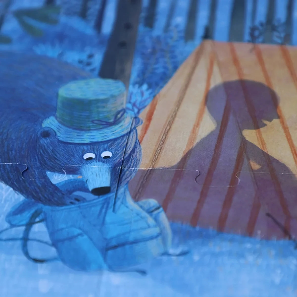 Night + Day in the Forest Puzzle von Londji