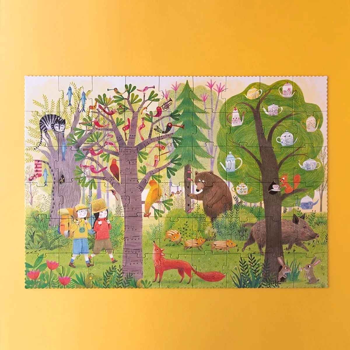 Night + Day in the Forest Puzzle von Londji