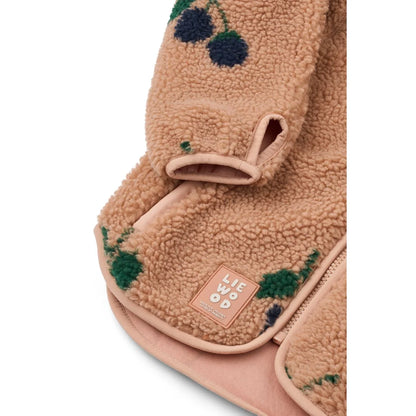 Nolan Fleecejacke Berry Pale Tuscany