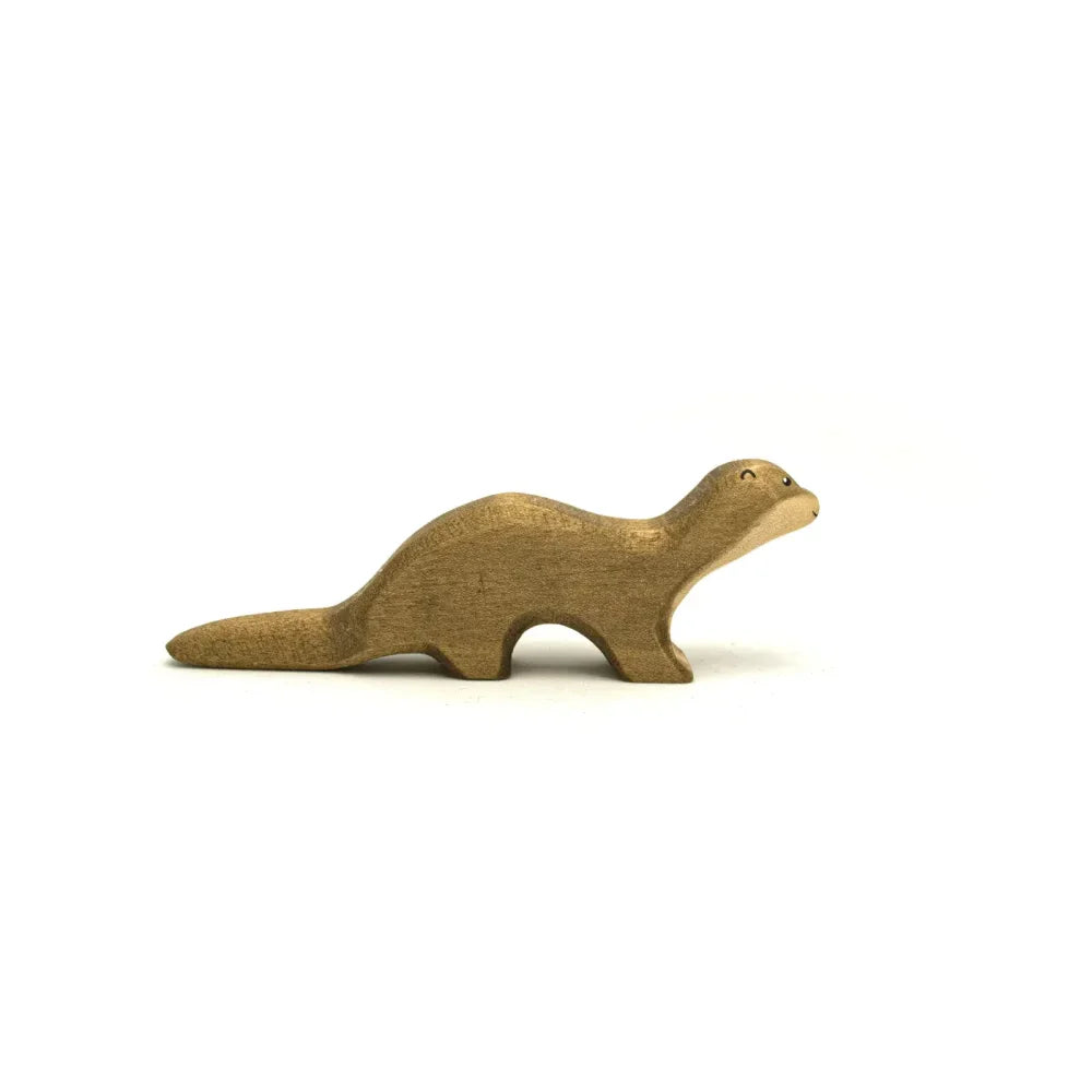 Holz-Otter-Spielzeug für Kinder, Produktname Otter, handgefertigt und umweltfreundlich