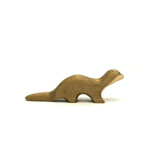 Holz-Otter-Spielzeug für Kinder, Produktname Otter, handgefertigt und umweltfreundlich