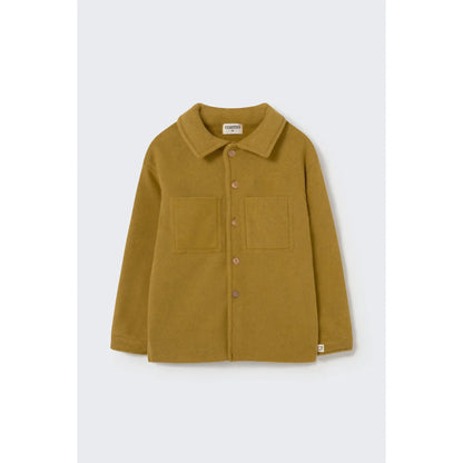 Cozmo Overshirt Alghero in Green aus Bambusmix