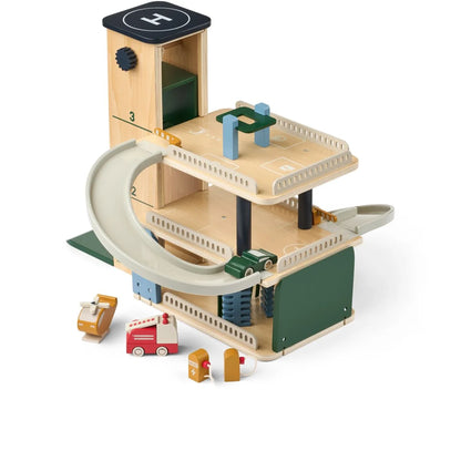 Parkhaus aus Holz Jordy Beach blue multi mix