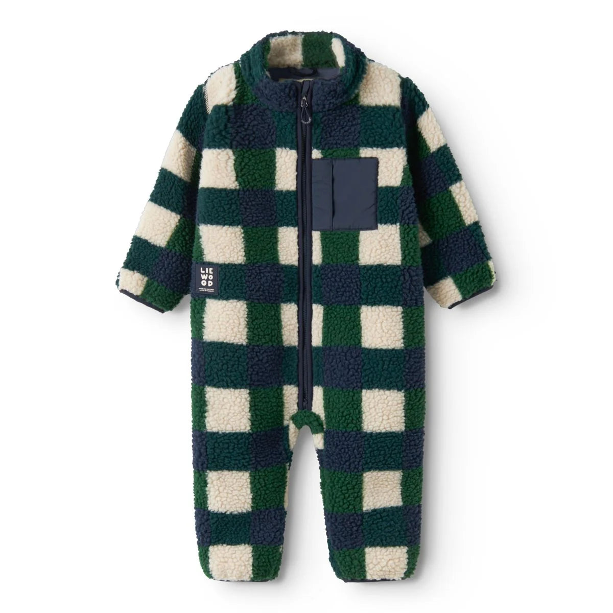 Pile Jumpsuit Nolano Mega Check Bright garden