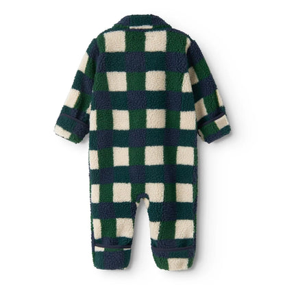 Pile Jumpsuit Nolano Mega Check Bright garden