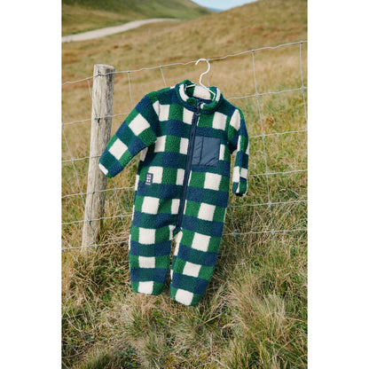 Pile Jumpsuit Nolano Mega Check Bright garden