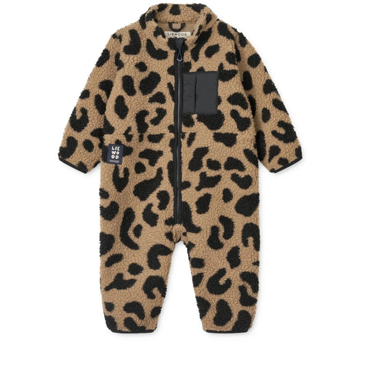 Pile Jumpsuit Nolano Mega leo Oat mix