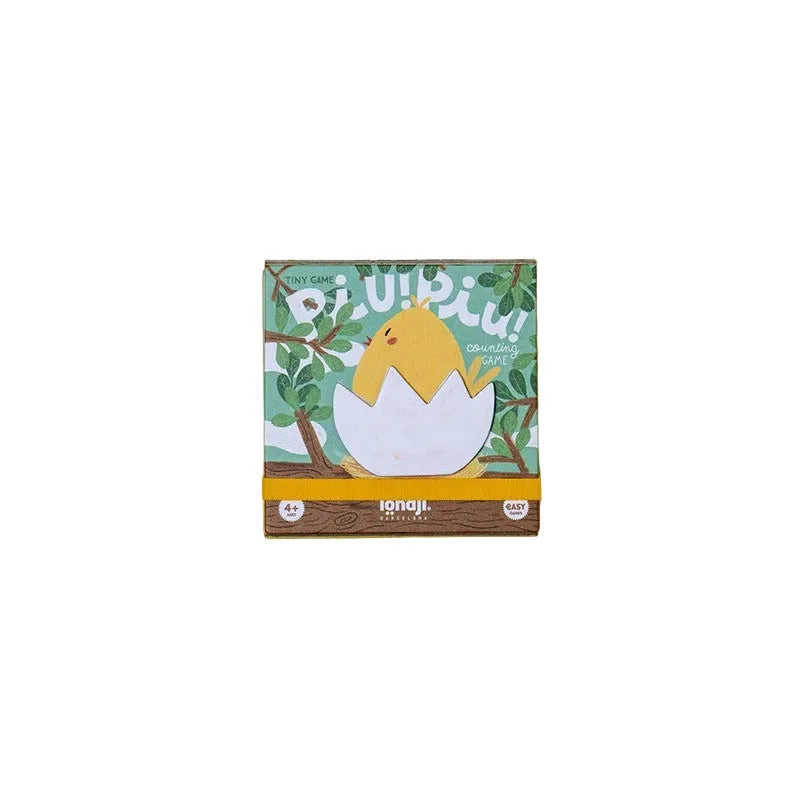 Ignaji Piu Piu Tiny Game: Küken aus Ei, grüner Hintergrund