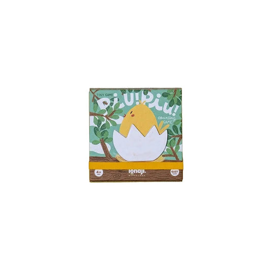 Ignaji Piu Piu Tiny Game: Küken aus Ei, grüner Hintergrund