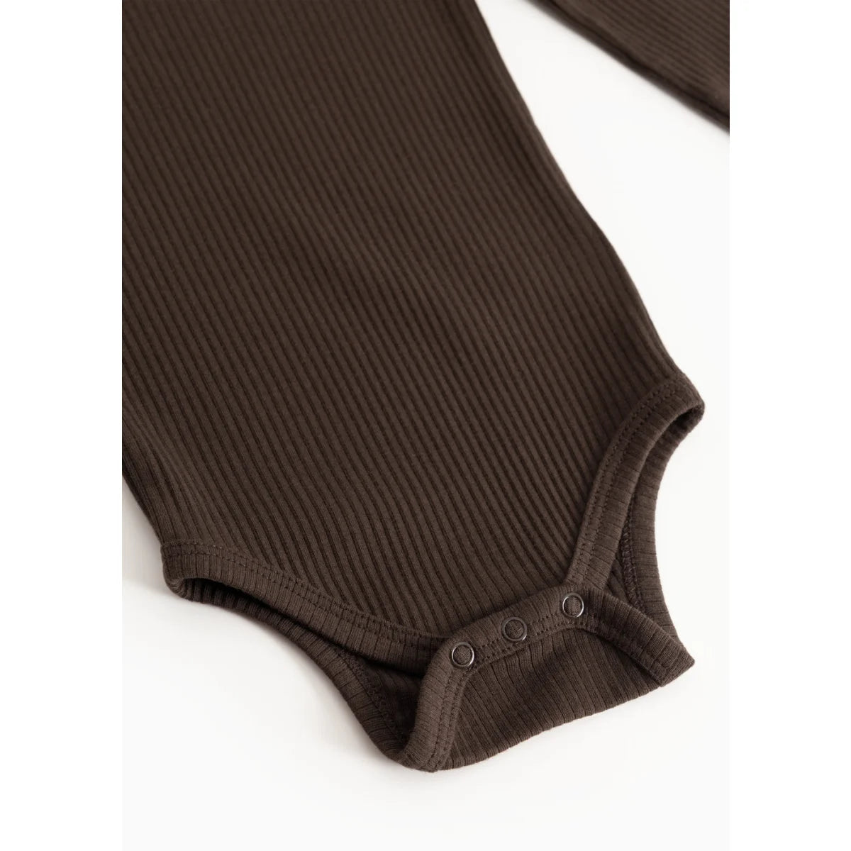 MarMar Copenhagen Plain Body LS Modal Dark Roast Detail