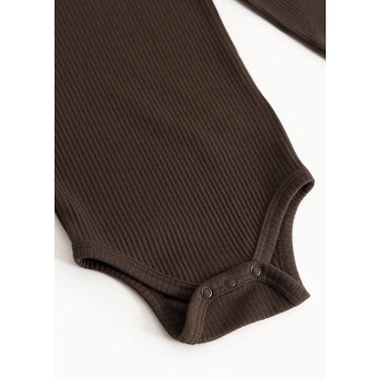 MarMar Copenhagen Plain Body LS Modal Dark Roast Detail