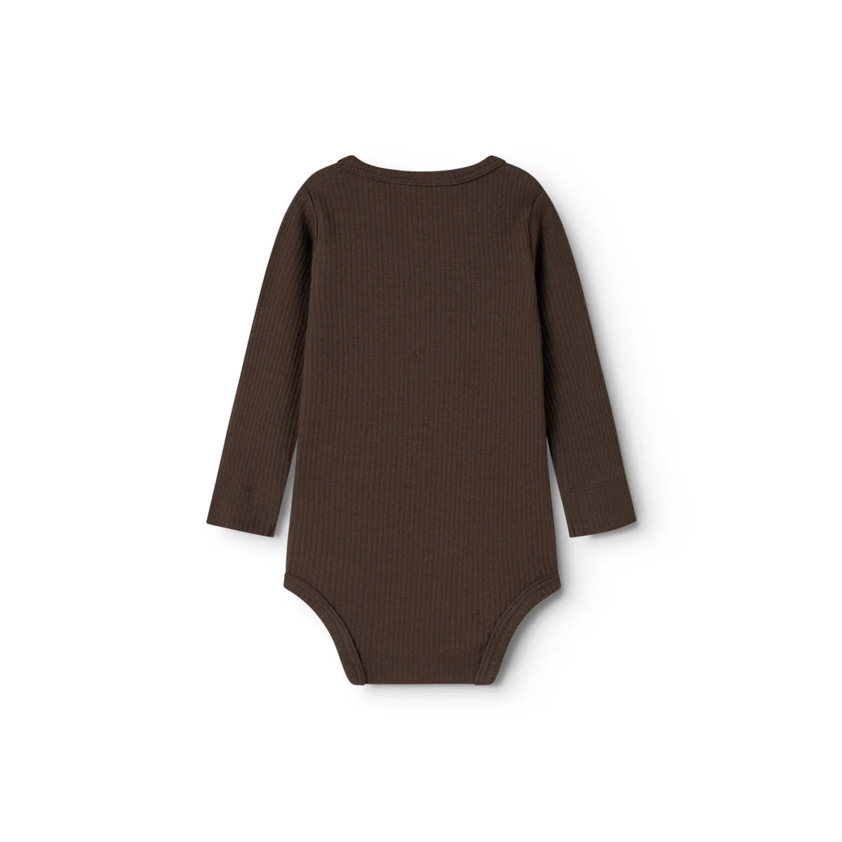 MarMar Copenhagen Plain Body LS Modal Dark Roast Rückseite