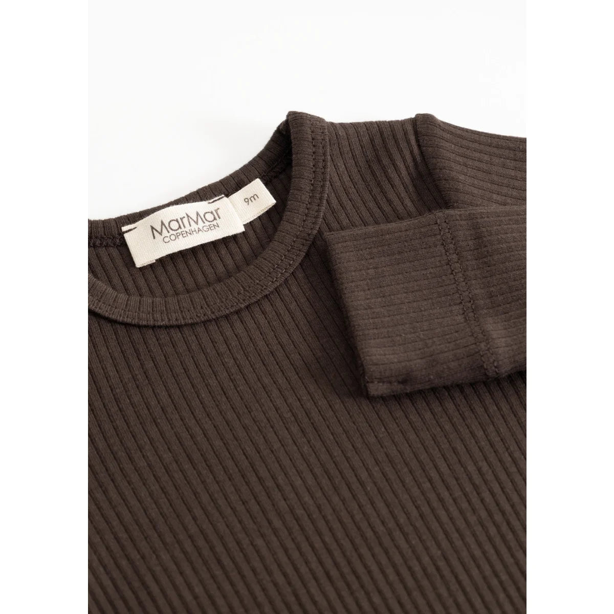 MarMar Copenhagen Plain Body LS Modal Dark Roast am Kind