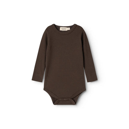MarMar Copenhagen Plain Body LS Modal Dark Roast