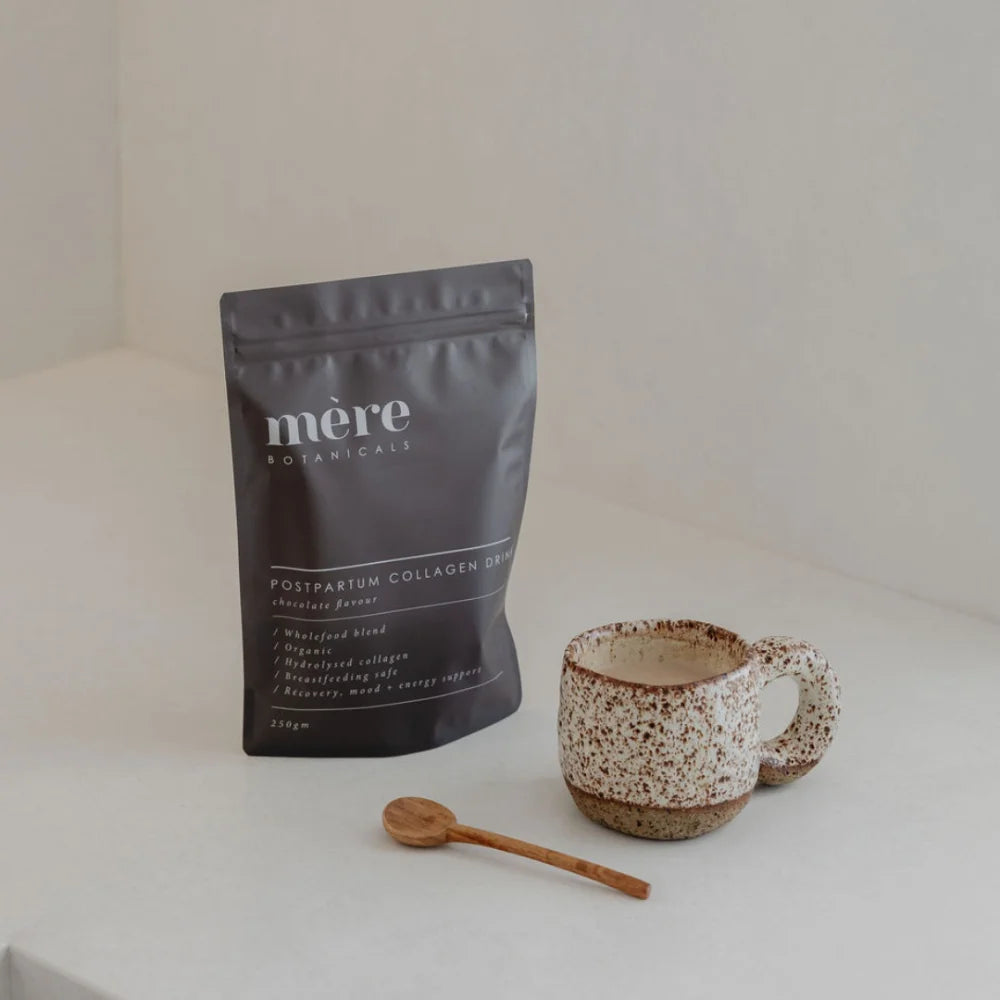 Postpartum Kollagen Schokoladen-Drink mit Auffüllbeutel 250g