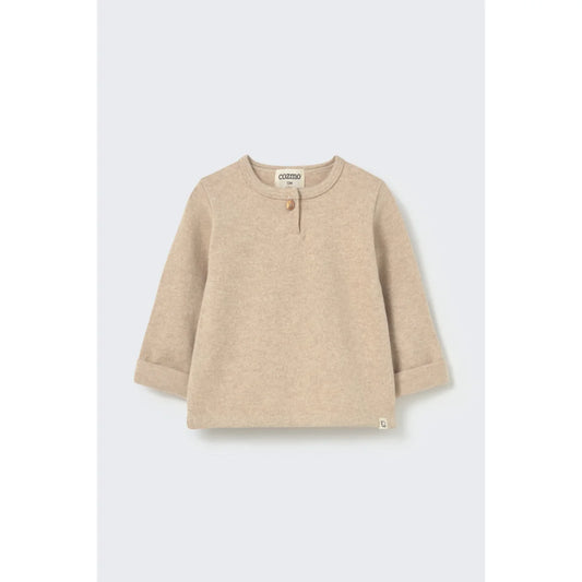 Cozmo Babypullover Remo Stone, Rückansicht