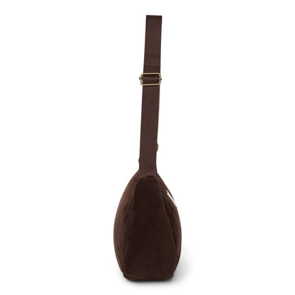 Marsupio Rib Puffy | Marrone scuro