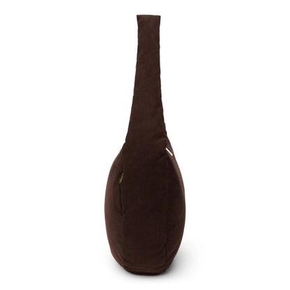 Borsa a tracolla Rib Puffy | Marrone scuro