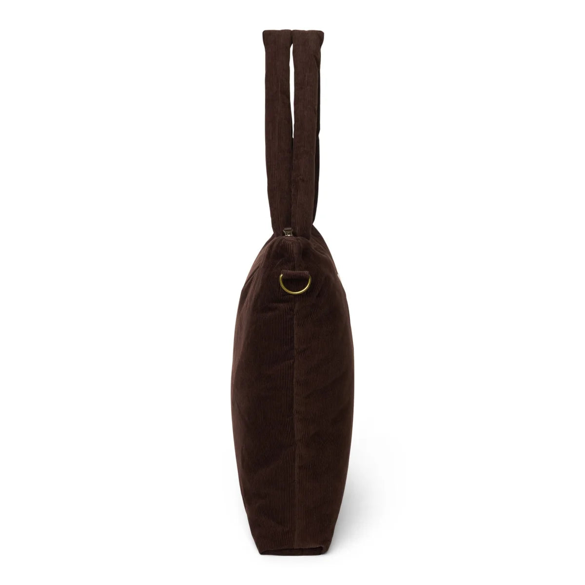 Borsa fasciatoio Rib Puffy | Marrone scuro