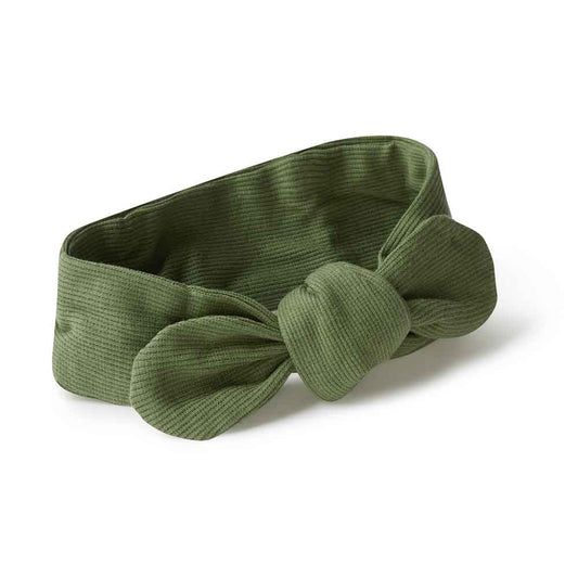Ribbed Headband | Olive