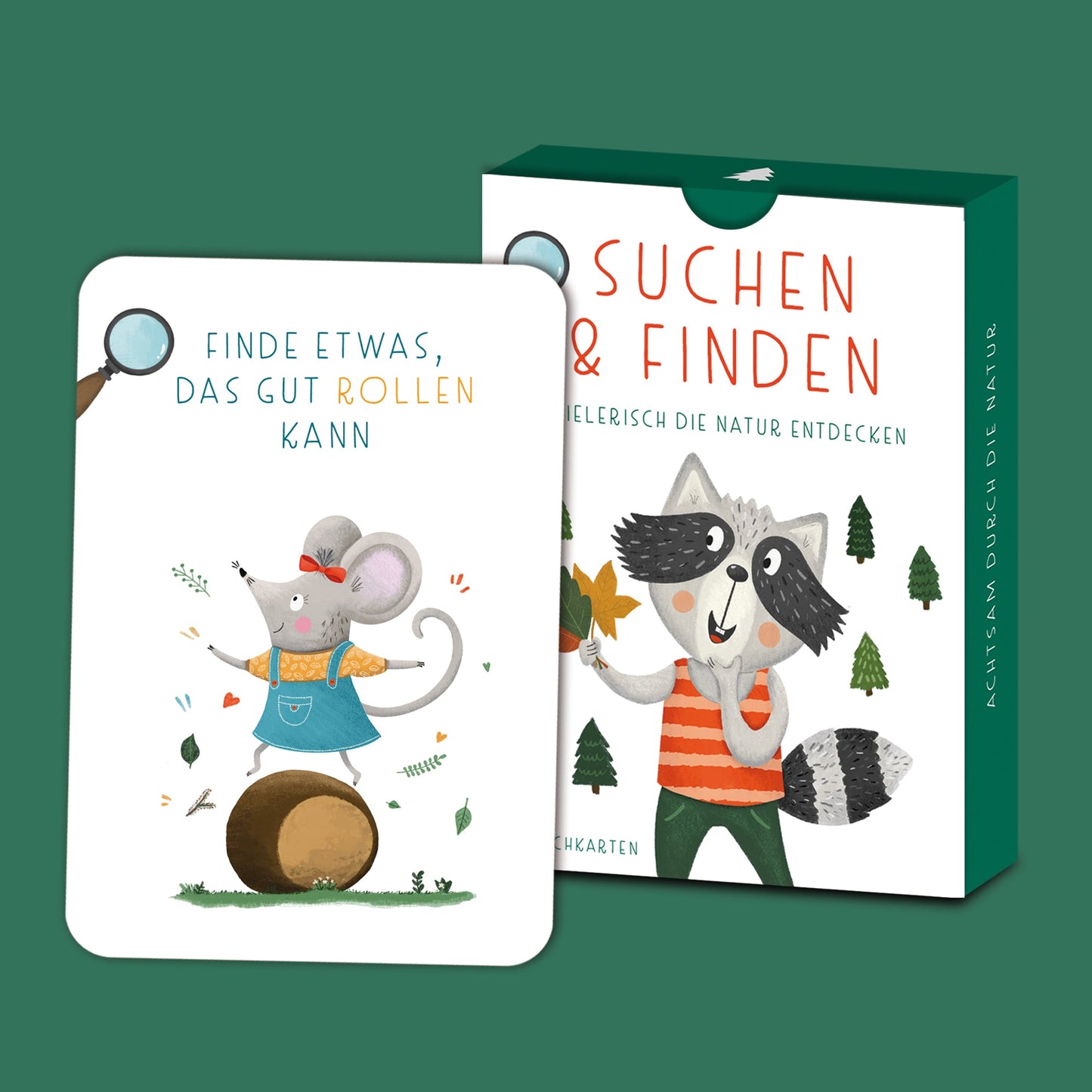 Rüsselfuchs Suchen und Finden Entdeckerkarten für Kinder