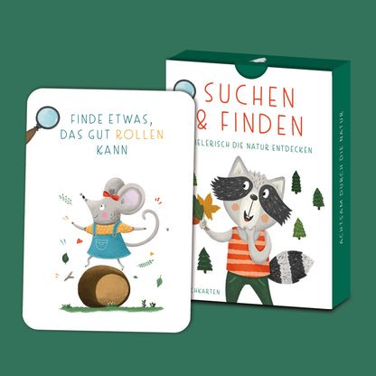 Rüsselfuchs Suchen und Finden Entdeckerkarten für Kinder