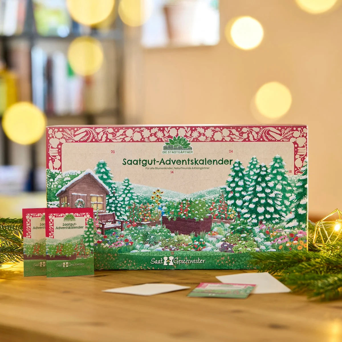 Saatgut-Adventskalender Mit Türchen von DIE STADTGÄRTNER