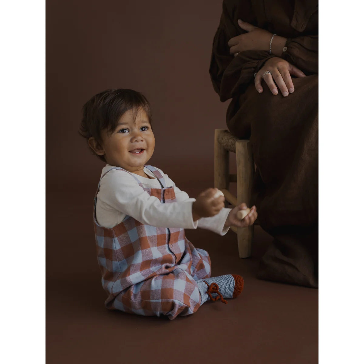 Dungarees | Maple Gingham