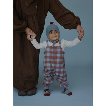 Dungarees | Maple Gingham