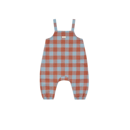 Organic Zoo Salopettes Maple Gingham Träger