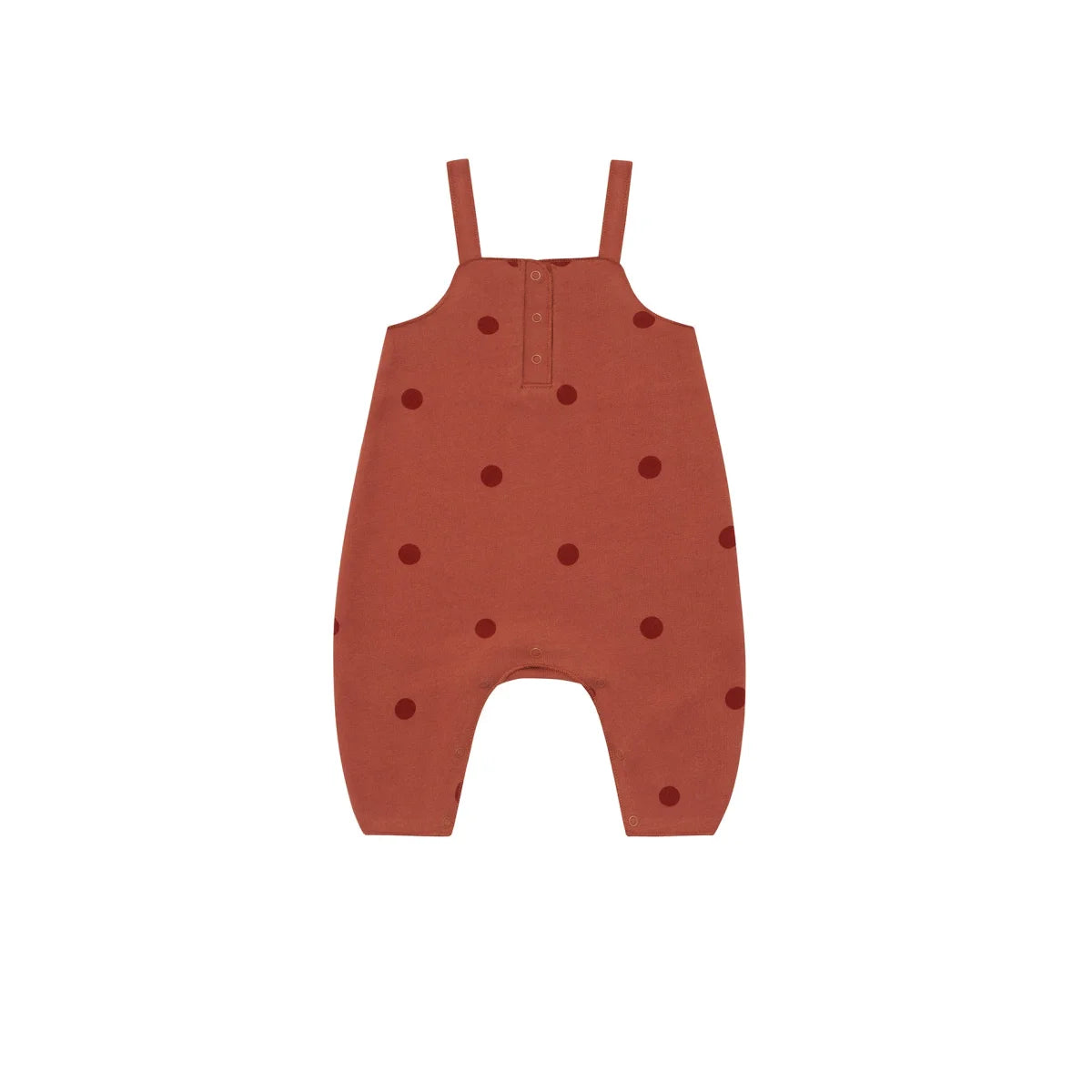 Organic Zoo Salopettes Rooibos Dots Detail