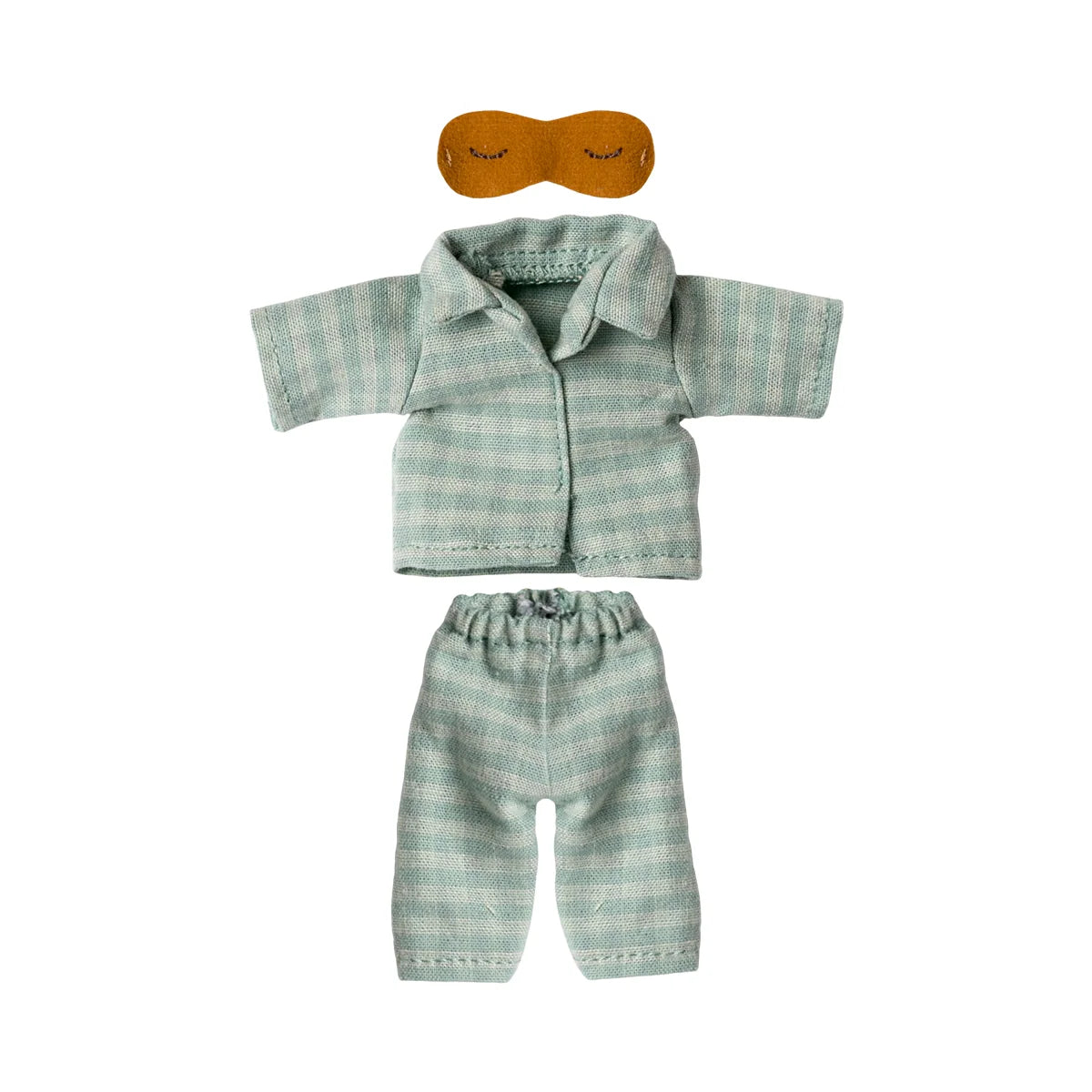 Maileg Schlafanzug Papa Maus Mint + Sand